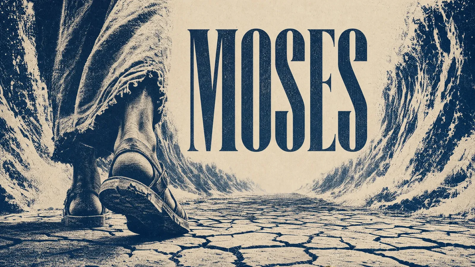 The Moses title slide as it lands in ProPresenter